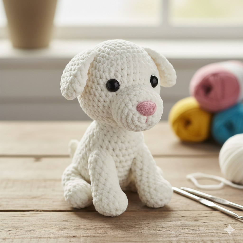 crochet dog PDF