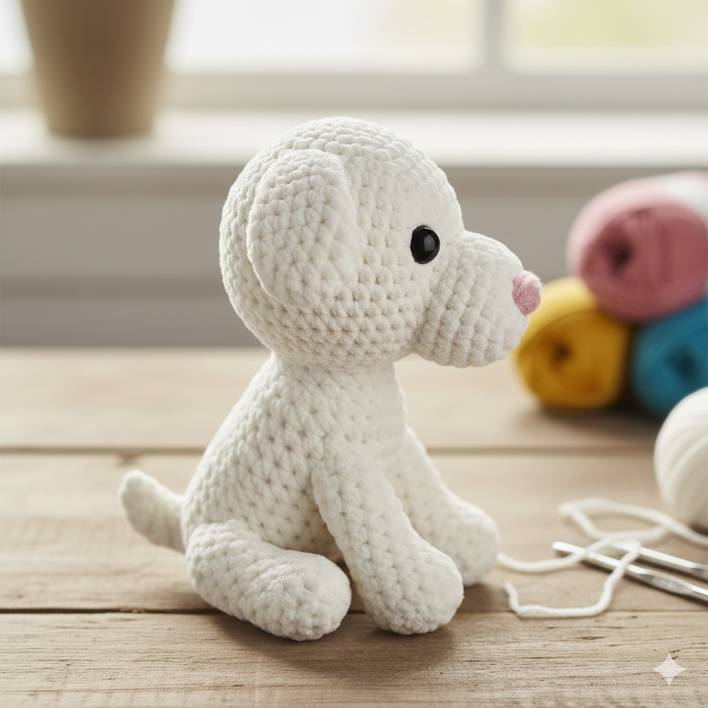 crochet dog PDF